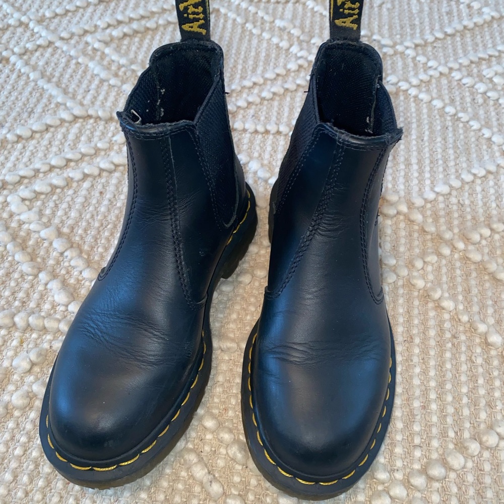Dr. Martens Black Leather Boots